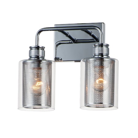 Maxim Lighting Filigree 2-Light Bath Vanity 11532CLPC